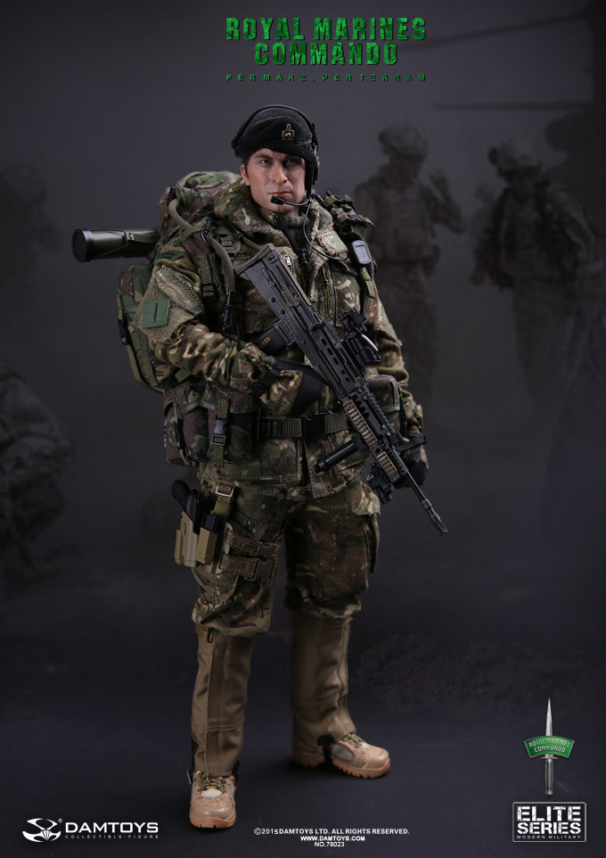 [DAM78023] DAM TOYS Modern British Royal Marines Commando Action