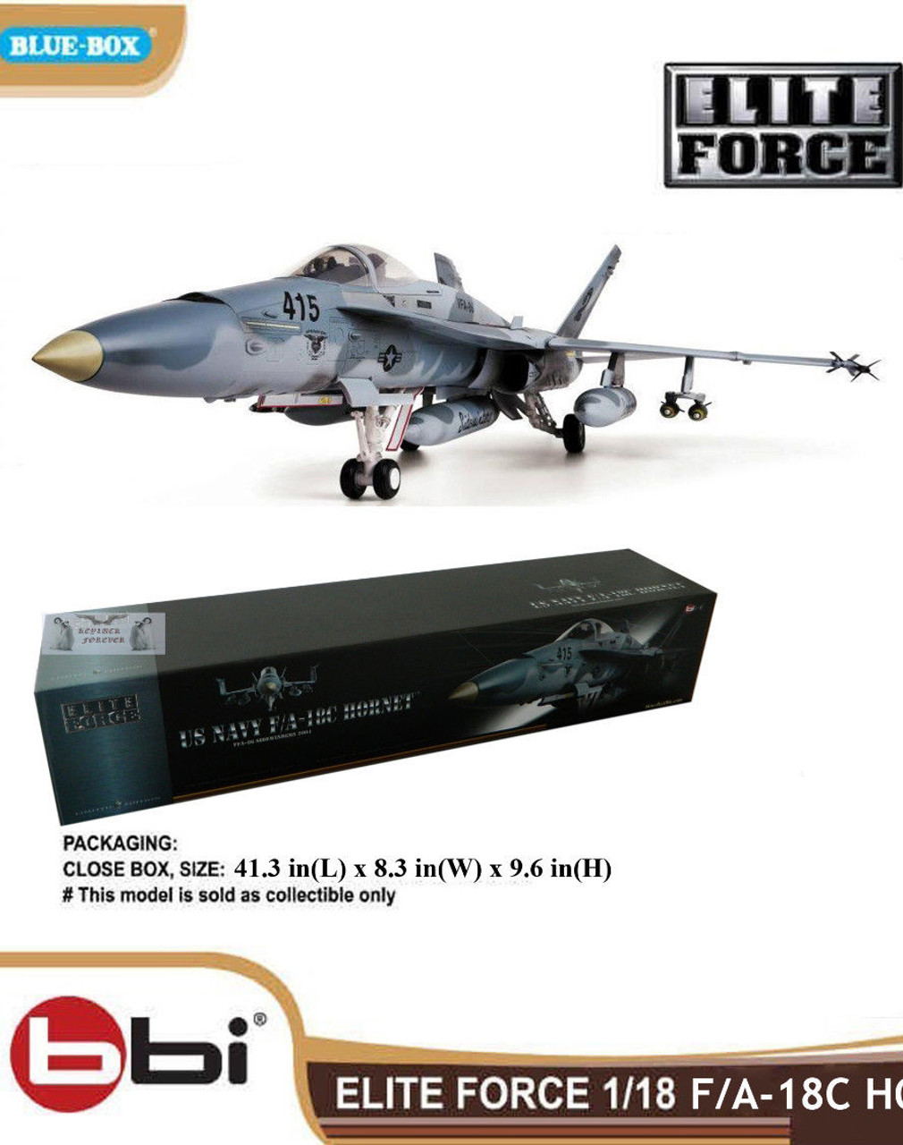 BBI-003773] bbi Elite Force US Navy F/A-18C Hornet VFA-86