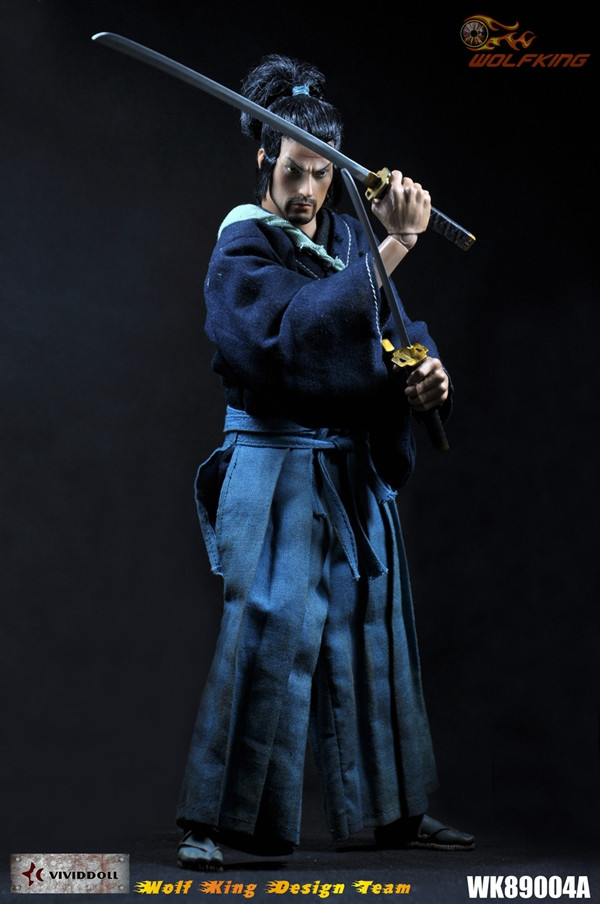 WK-89004A] Wolf King Miyamoto Takehide Japanese Samurai 12