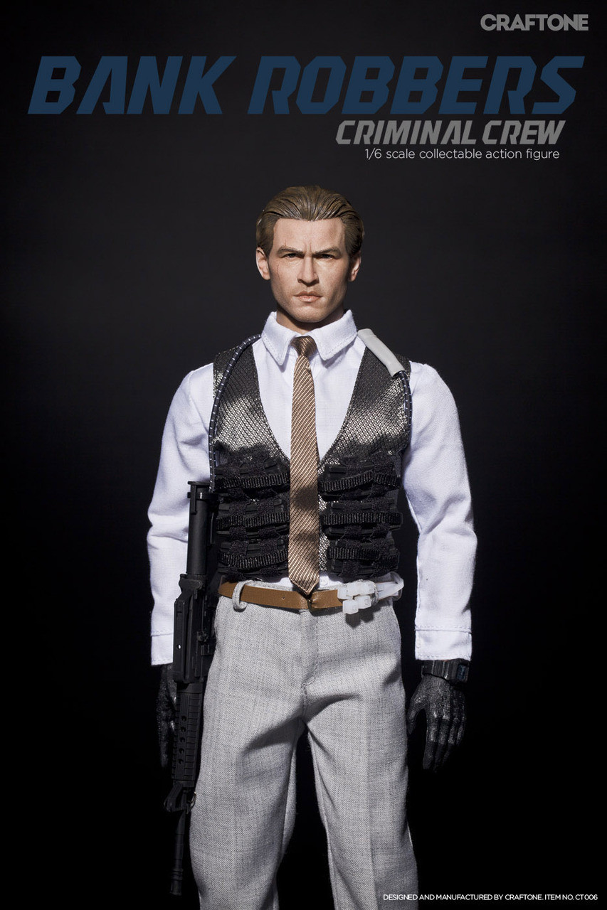 CT-006B] CRAFTONE Bank Robbers - Criminal Crew 12