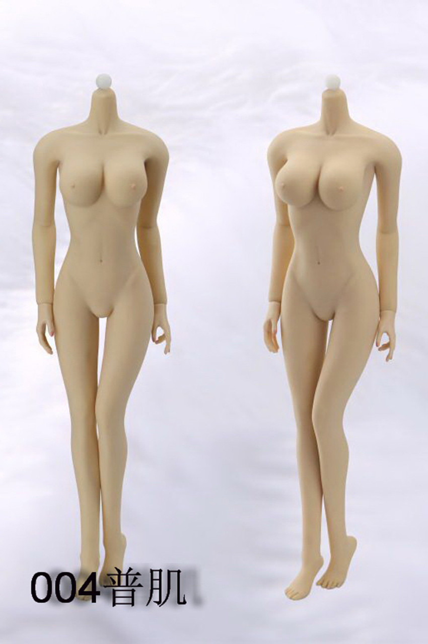 JD-004] Jiaou Doll Female Seamless Body in Pale/Large Bust Size 1:6 Scale -  EKIA Hobbies