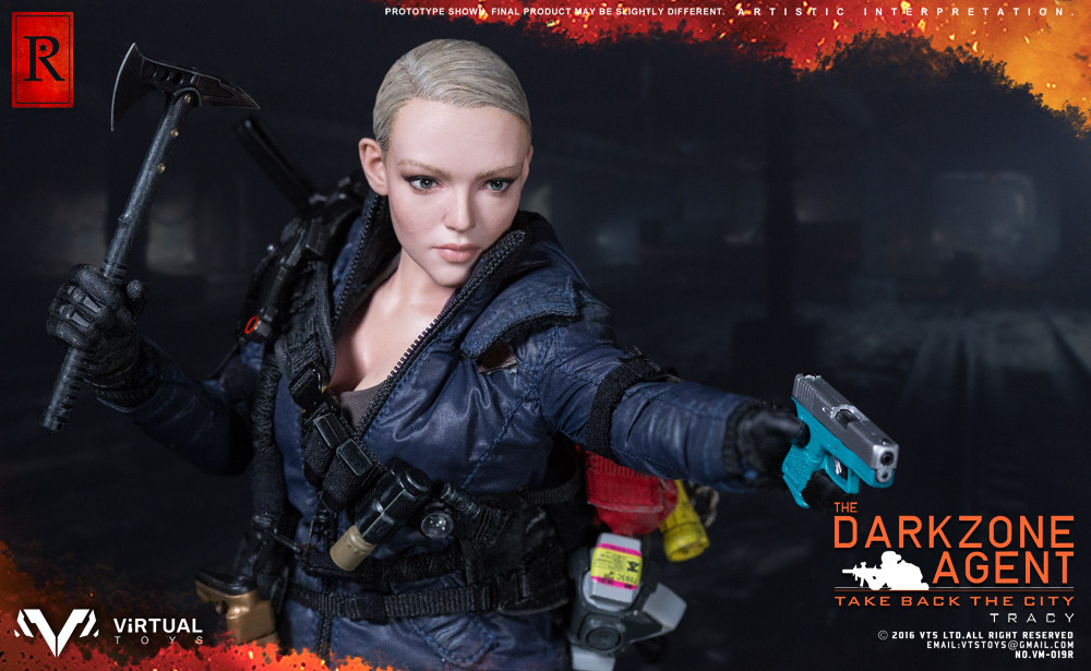 1/6 VTS Toys VM-019 DARKZONE AGENT TRACY SET OF ACCESSORIES + WEAPONS EUR 84,00 - FR