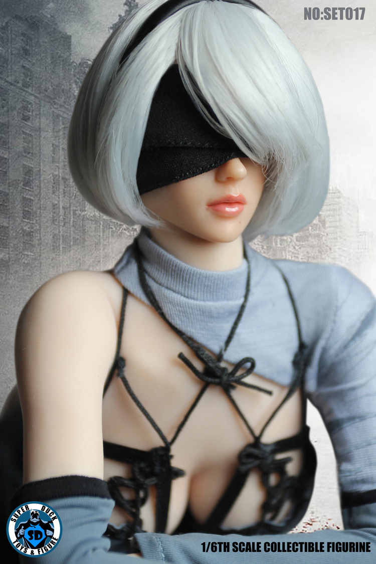 SUD-SET017] Super Duck 1/6 Cyborg Cosplay Revealing Set Figure