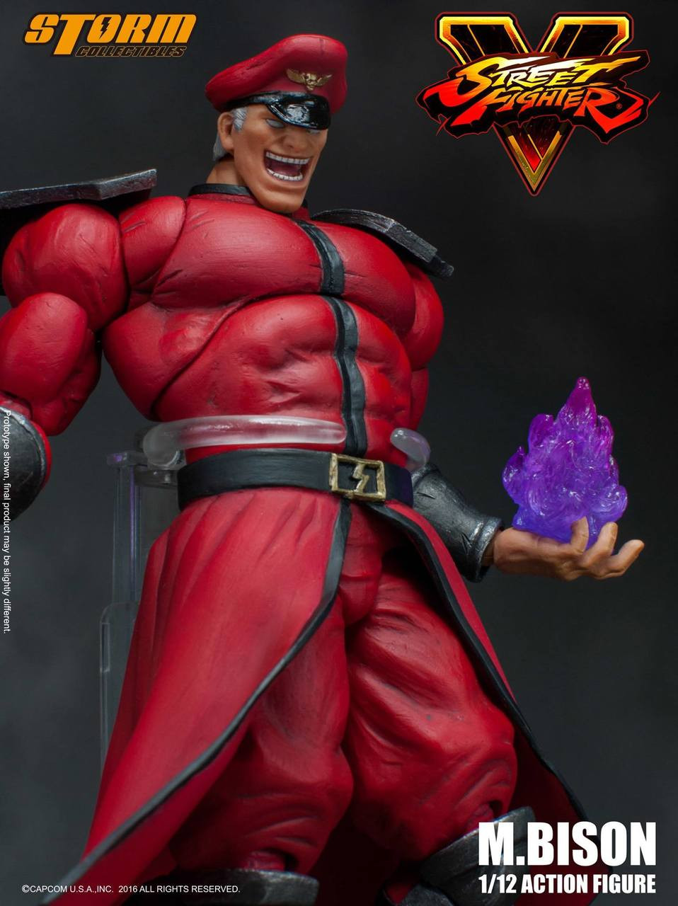 [SM-31701] Storm Collectables 1/12 Street Fighter V M. Bison 7