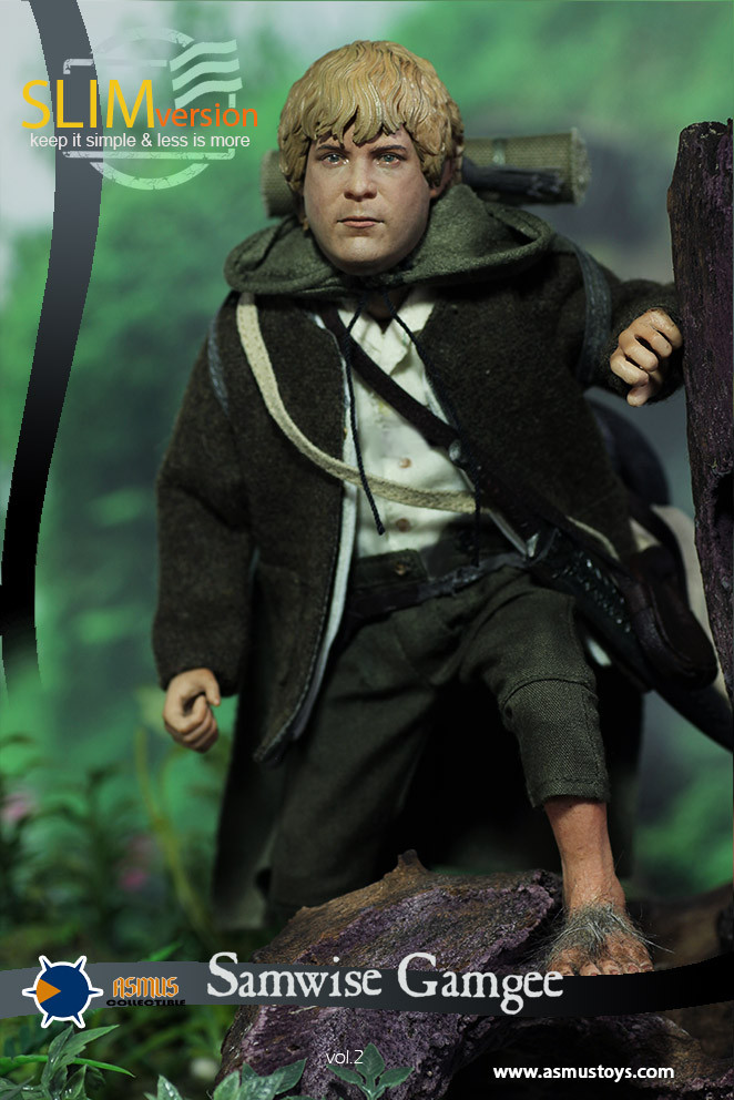 [ASM-LOTR015S] Asmus Toys The Lord of the Rings Series Sam Slim Version ...