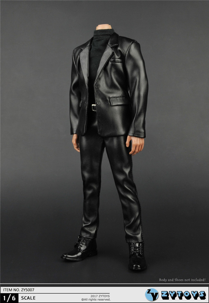 [ZY-5007] ZY TOYS 1/6 Action FIgure Leather Suit - EKIA 
