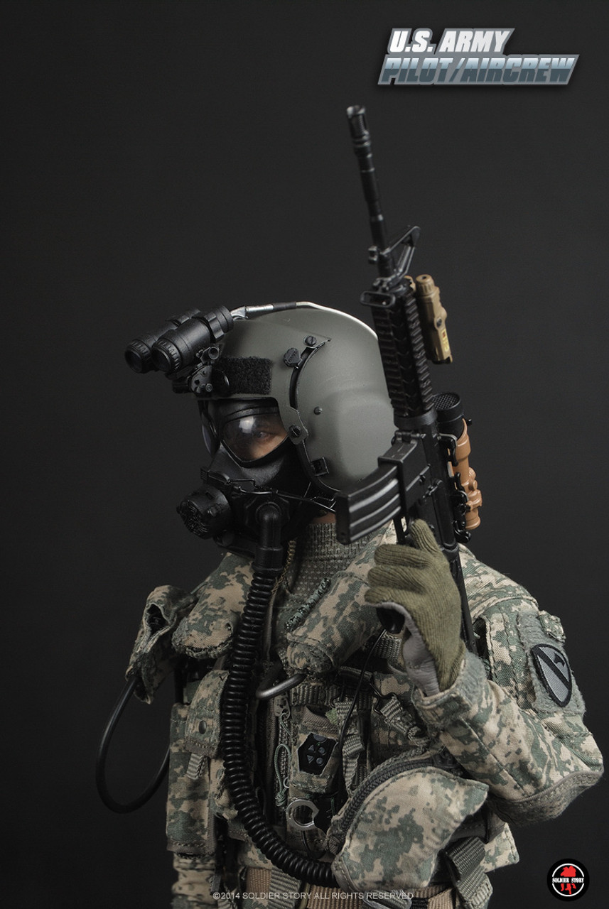 Ss 087 Soldier Story Modern Us Army Pilot Aircrew 1 6 Figure