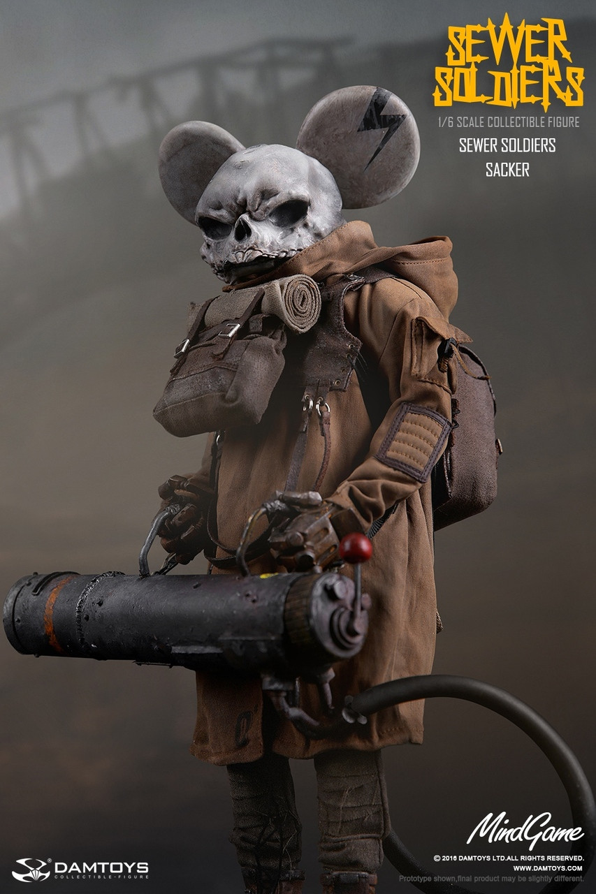 DAM-ZP002] DAM TOYS MindGame Sewer Soldiers Sacker 1/6 Figure