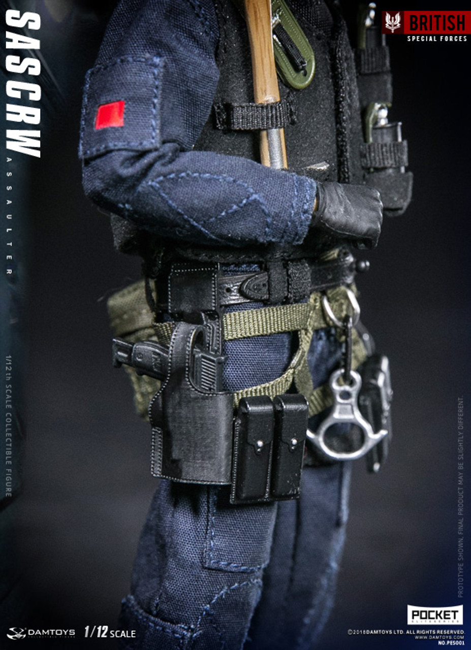 [DAM-PES001] DAM Toys 1/12 Pocket Elite Series SAS CRW Assaulter Action ...