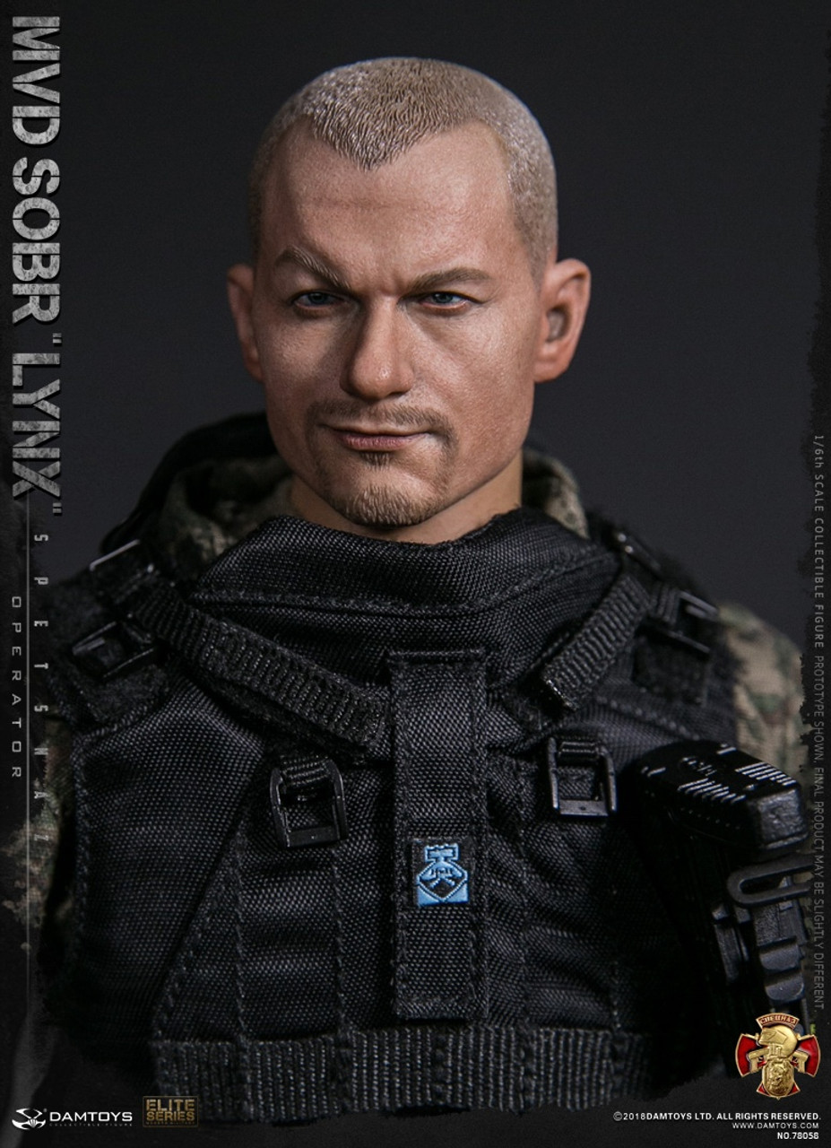 DAM-78058] DAM Toys Russian Spetsnaz MVD SOBR Lynx 1/6 Action