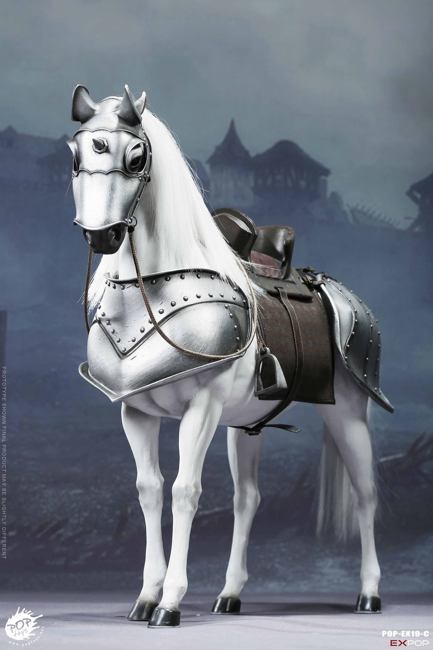 POP-EX019C] POP Toys 1/6 Saint Knight War Horse - EKIA Hobbies