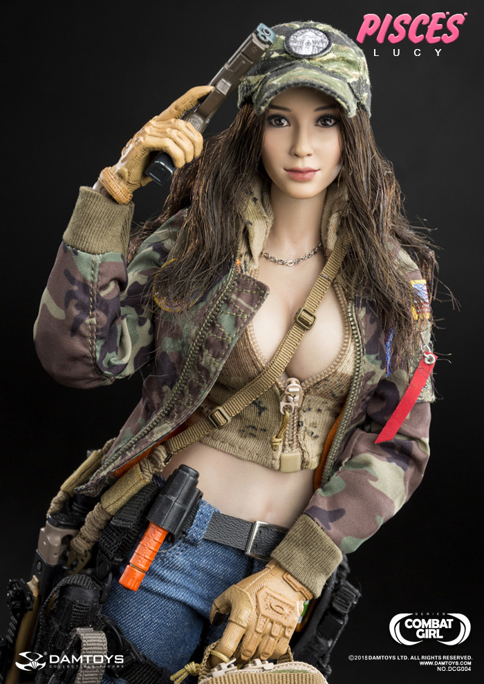 DAM-DCG004] DAM Toys Combat Girl Series Pisces Lucy Female Boxed