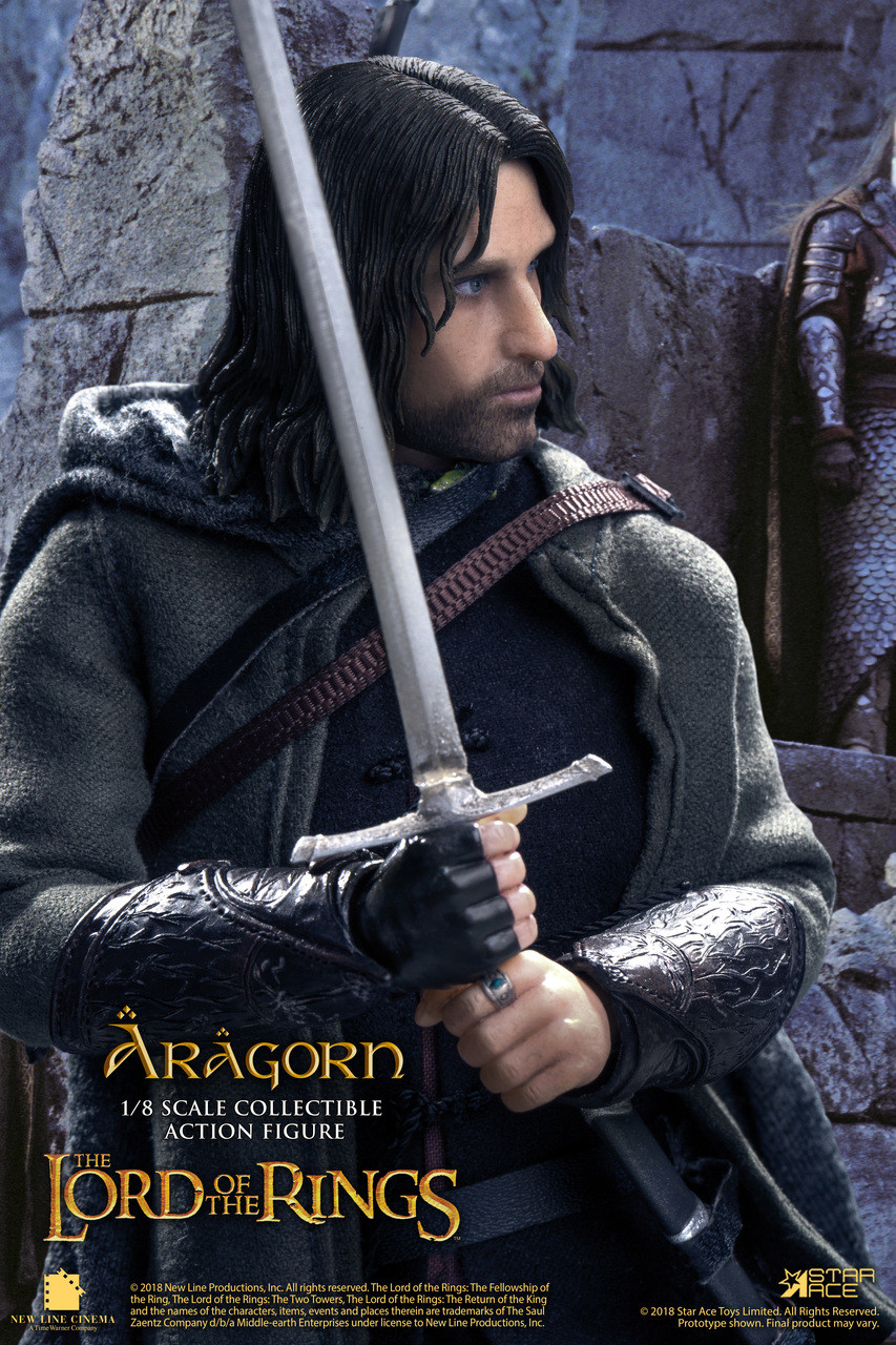 Sa 8008a 1 8 Scale The Lord Of The Rings Aragorn Deluxe Version