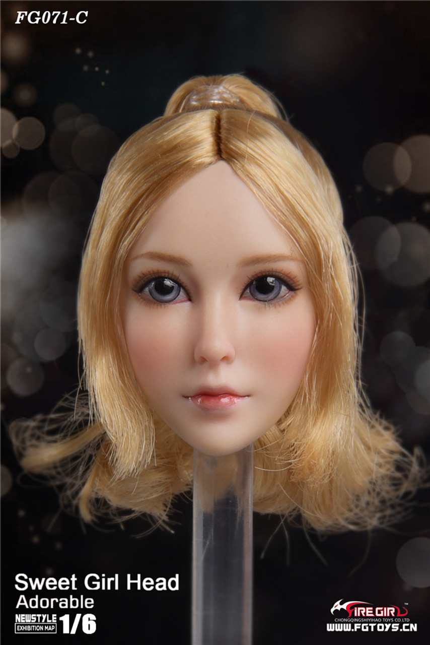 Ceramic figurineceramicwomancollector/'s figurineblonde hairgiftornamentgoldceramics with goldbaba