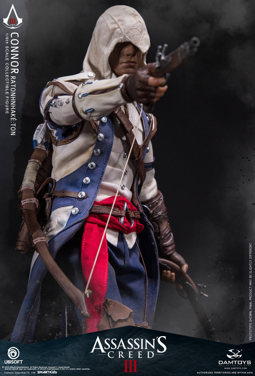 Bow & Arrow for DAMTOYS DMS010 Assassin's Creed III Connor 1/6 Scale Figure 