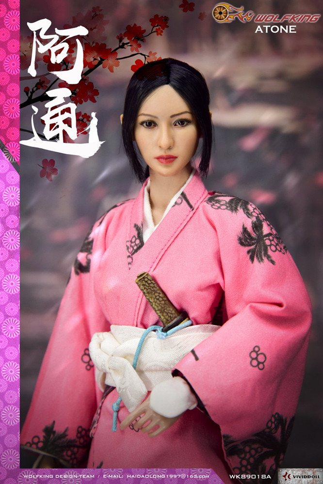 WK-89018A] 1:6 Atone 阿通 Japanese Female Figure by Wolf King