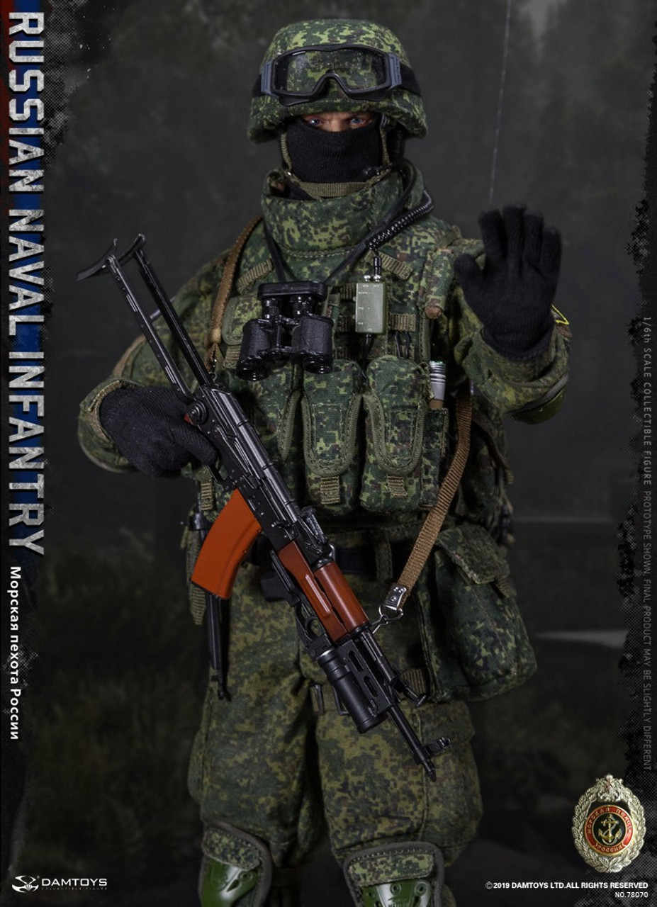 1/6 DAM DAMTOYS 78070 Russian Naval Infantry Uniform Patches