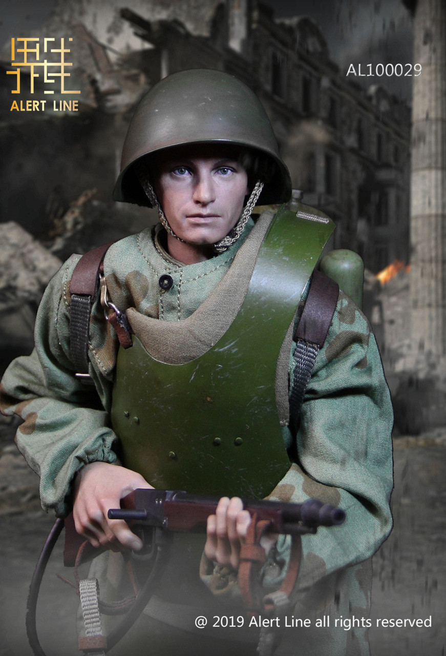 AL-100029] 1:6 WWII Soviet Red Army Combat Engineer Figure by