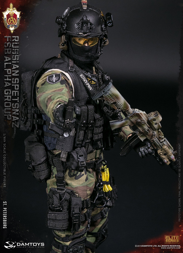 DAM-78071] 1/6 Russian Spetsnaz FSB Alpha Group St.Petersburg