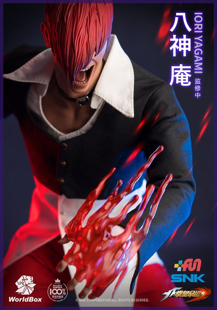 [WB-KF100] The King Of Fighters Iori Yagami Deluxe 1/6 Figure by World Box