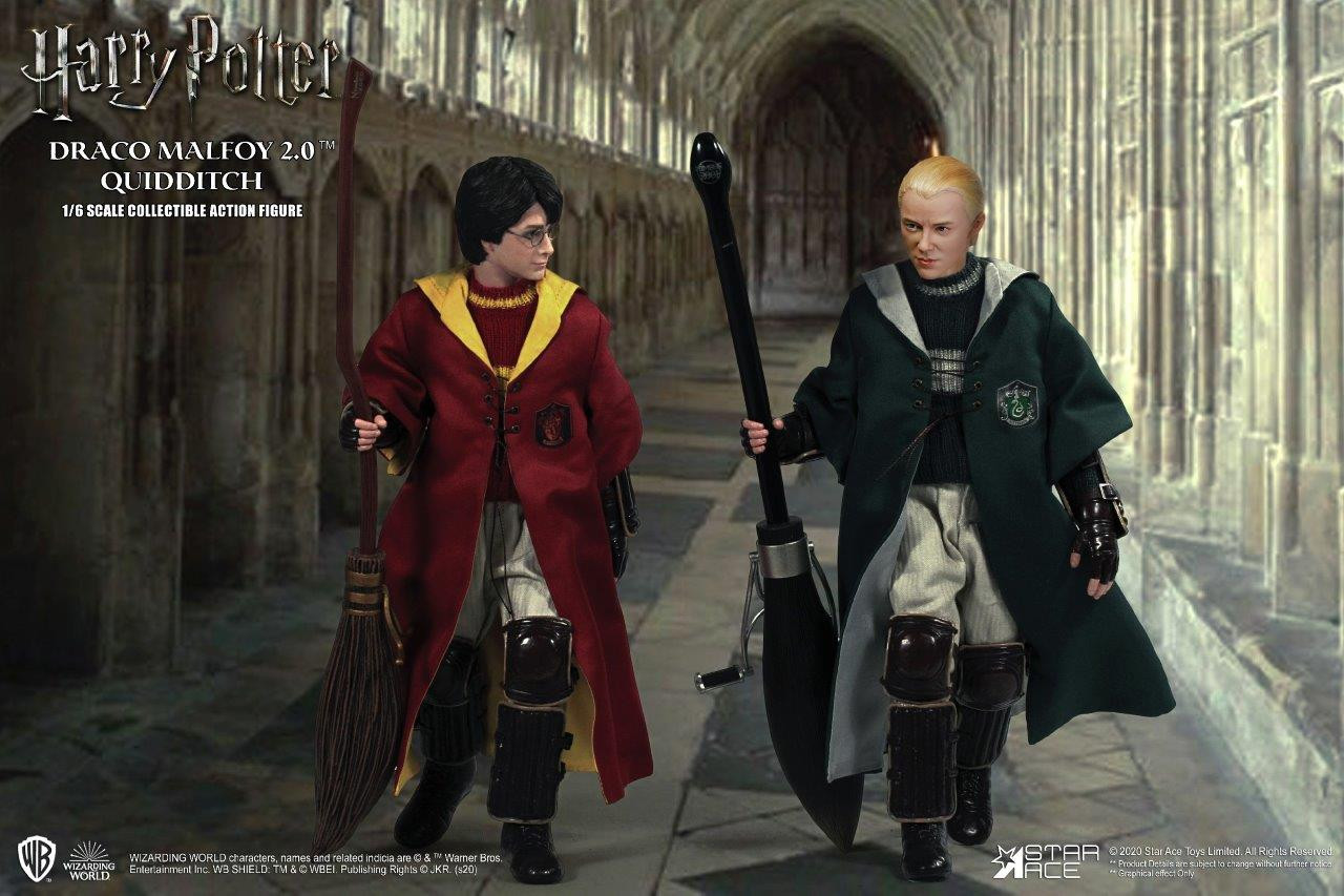 SA-0017A] Star Ace Harry & Draco Malfoy 2.0 Quidditch Twin Pack 1