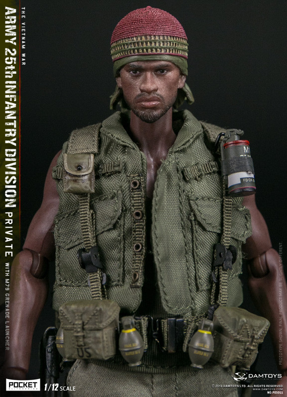 DAM-PES011] 1/12 ARMY 25th Infantry Division Private M79 Grenade