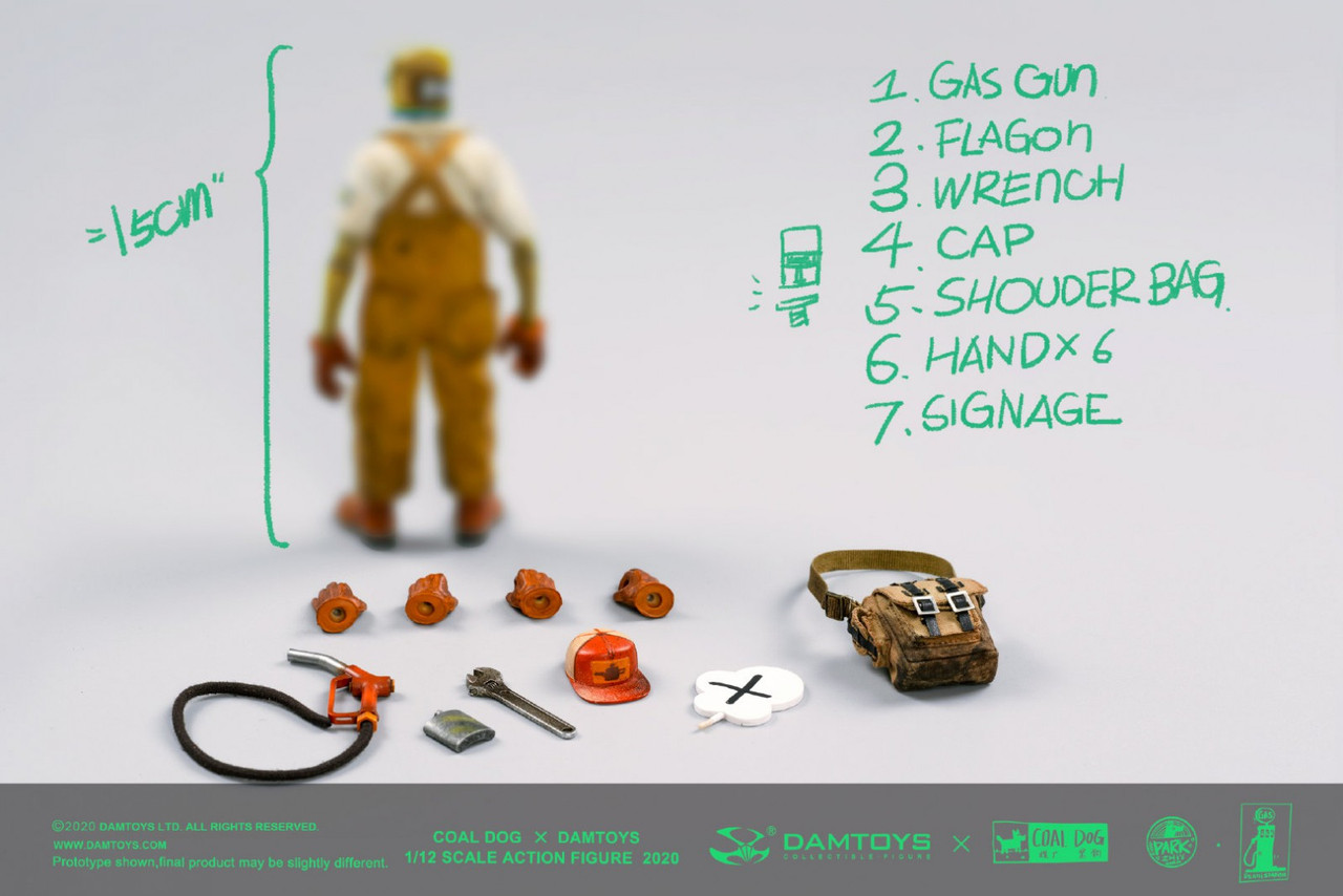 DAM-PES021] 1/12 Damtoys x Coal Dog 1:12 Death Gas Station Series