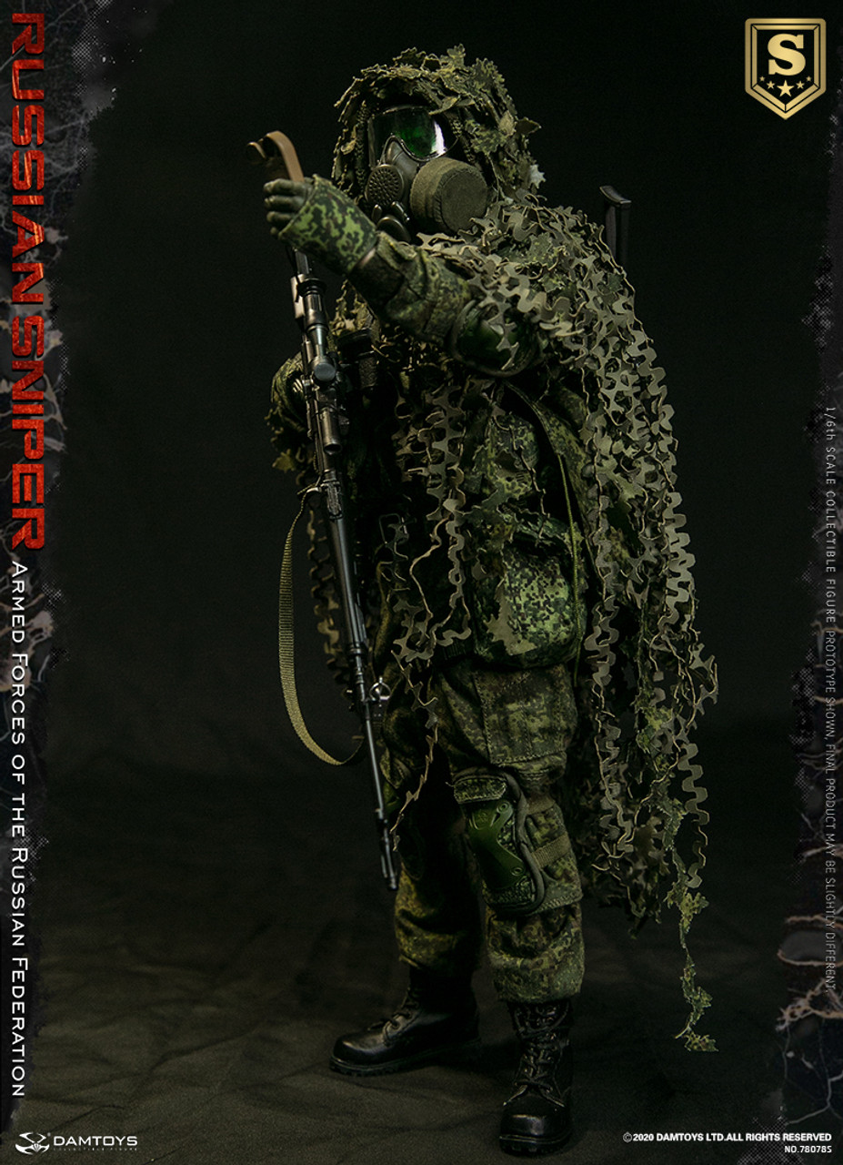 [DAM78078S] DAM Toys 1/6 Armed Forces of the Russian Federation Sniper ...