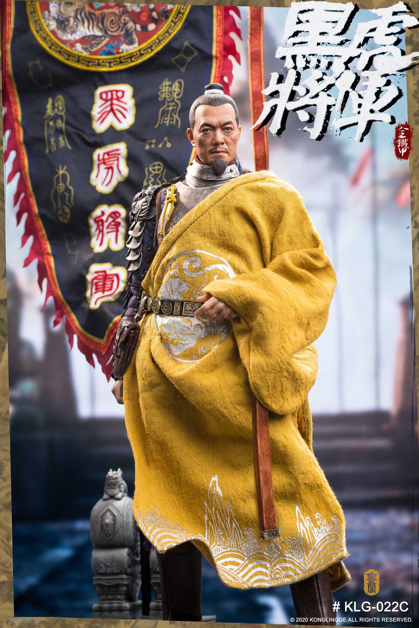 KLG-R022B] KongLingGe 1/6 Black Tiger General Liu Ting Deluxe