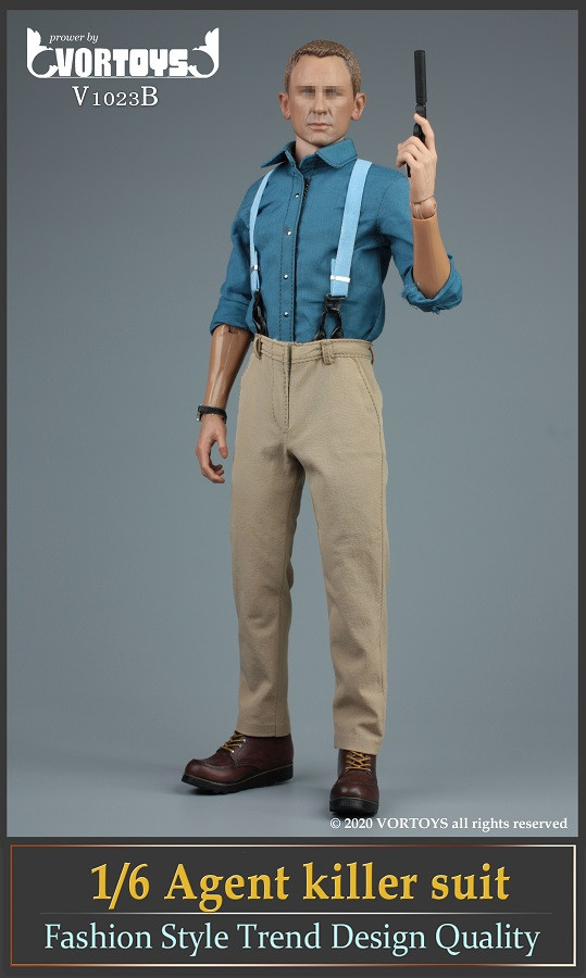 [VOR-1023B] Vor Toys 1/6 Male Agent Suit Yellow - EKIA Hobbies
