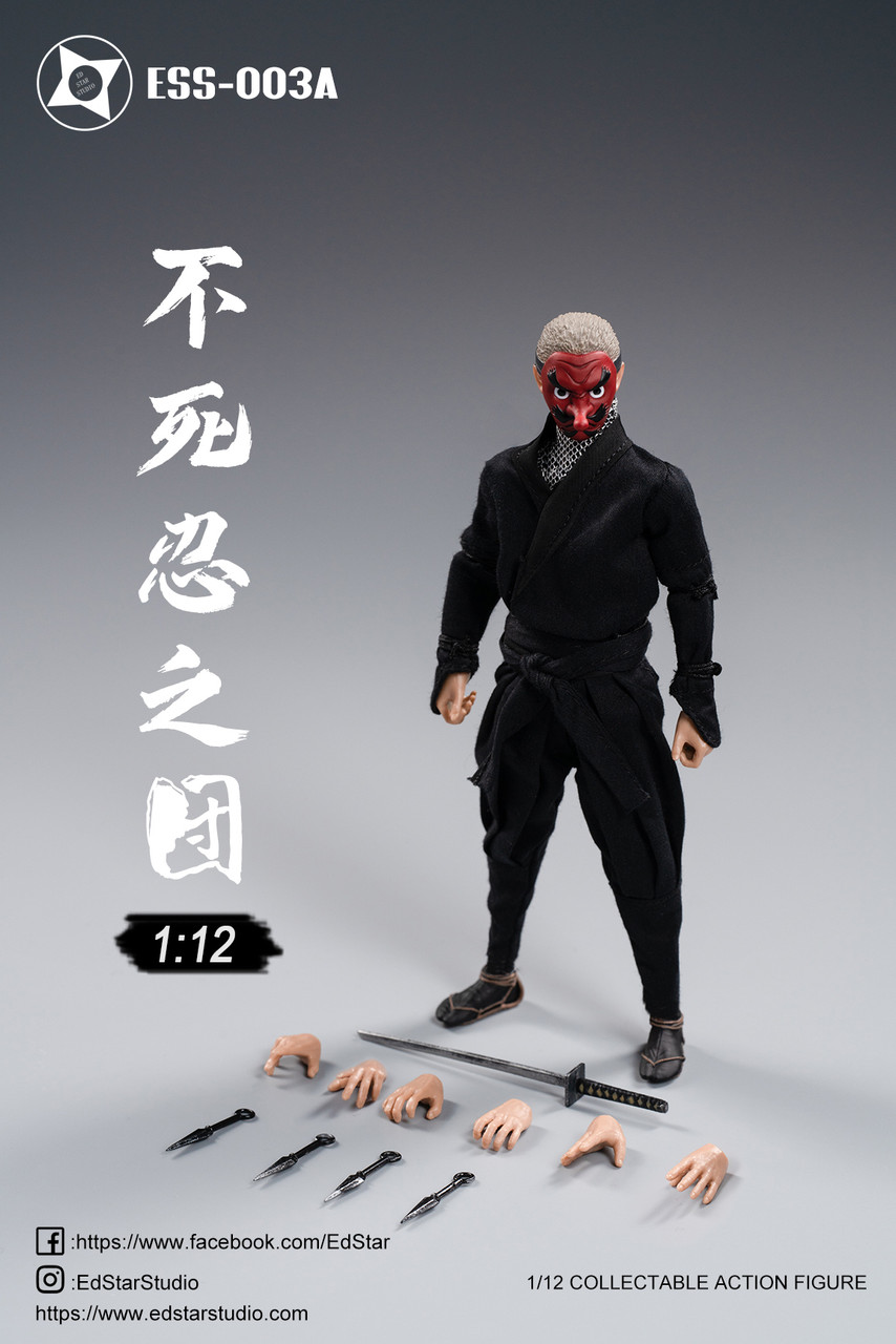 Ed Star 1/12 Undead Ninja Army with Tengu Mask Box Set [ESS-003A
