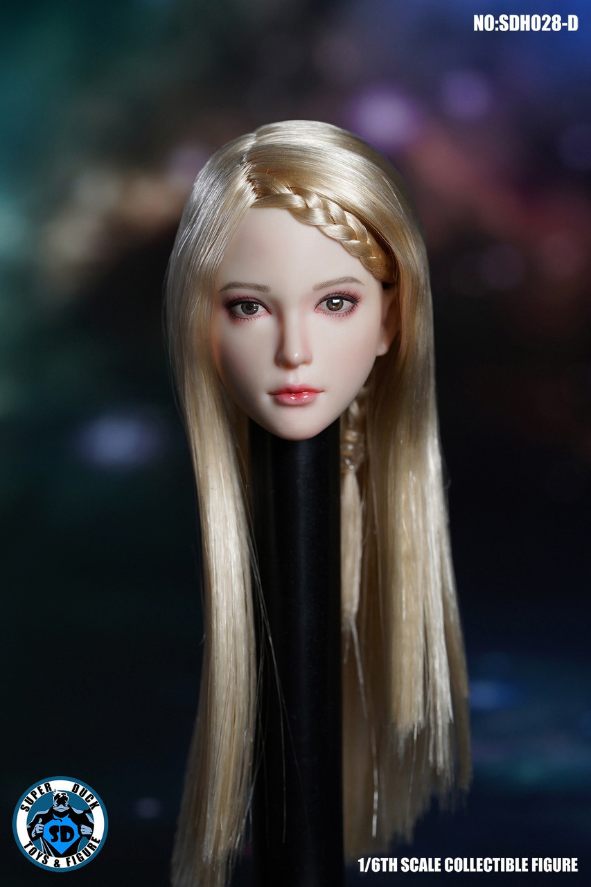 Super Duck Caucasian Headsculpt For Pale Body [sud Sdh028] Ekia Hobbies