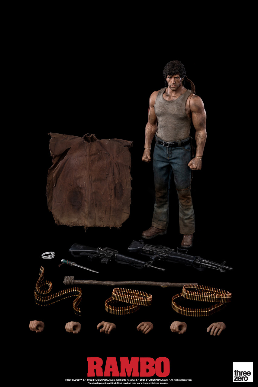 ThreeZero Rambo First Blood John 12