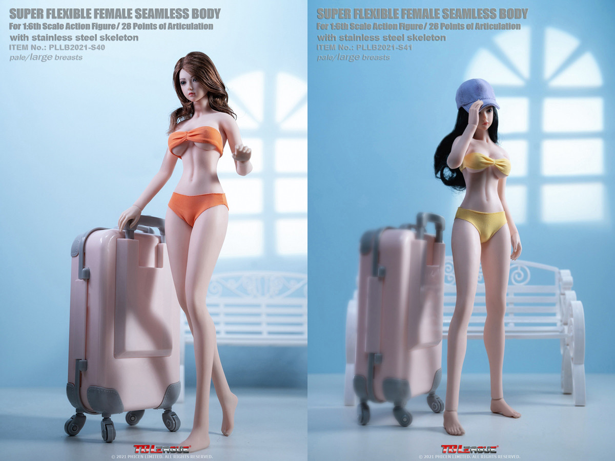 TBLeague 1:6 Seamless Bodies Tall and Slender Type with Head