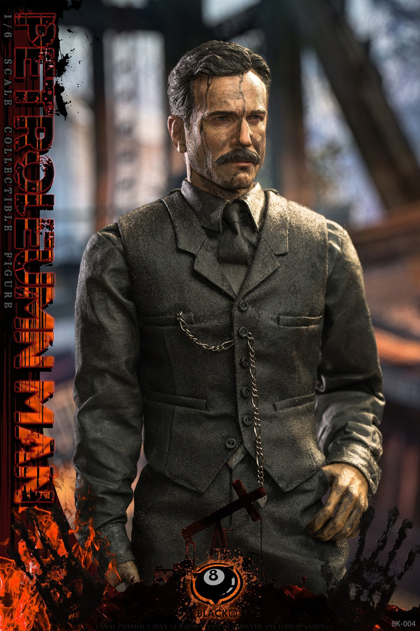 BLACK 8 STUDIO 1/6 Petroleum Man 石油王 ヘッド Black 8 Studio 1/6 Petroleum Man Figure [BK-004] - EKIA Hobbies