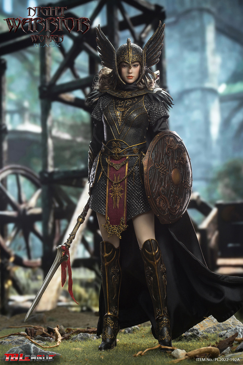 TBLeague 1/6 Night Warrior Women Black Figure [PL2022-192A] - EKIA Hobbies