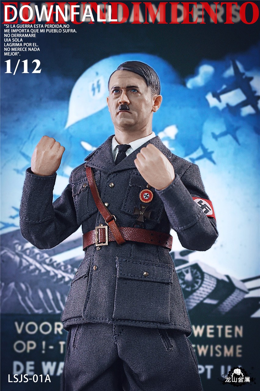 その他 Longshan l 1/12 mustache commander Long Shan Jin Shu 1:12 WWII German Mustache Commander [LS