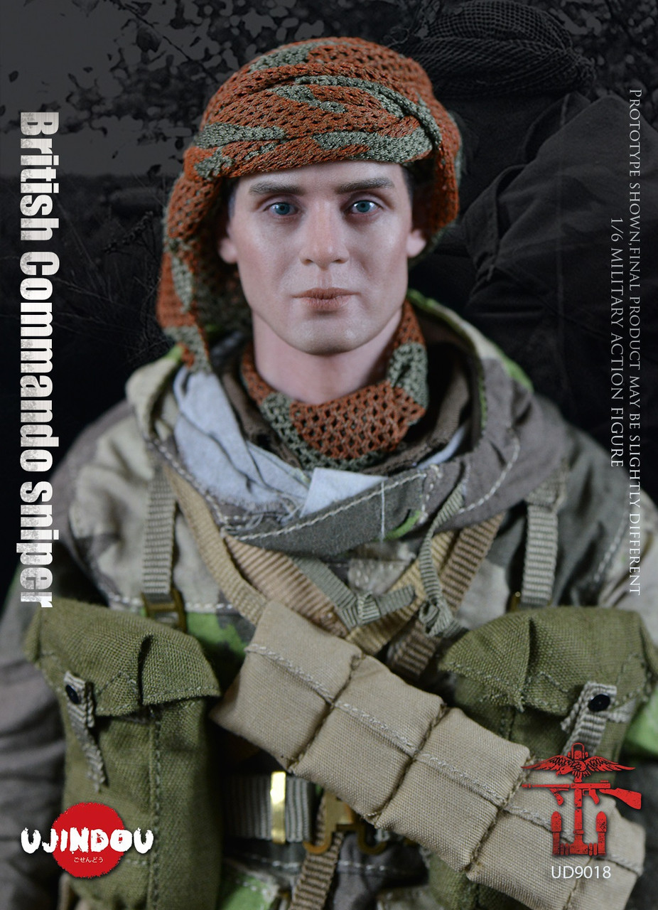 UJINDOU 1/6 WWII British Commando Sniper 1944 [UD-9018] - EKIA Hobbies