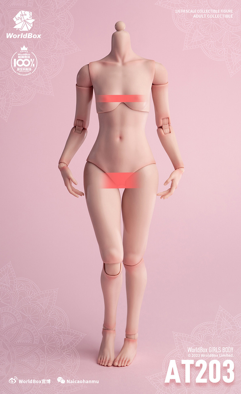 1/6 WorldBox AT203 pale 女性可動フィギュア 衣装セット World Box 1/6 Girl Body Pale [WB-AT203P] - EKIA Hobbies