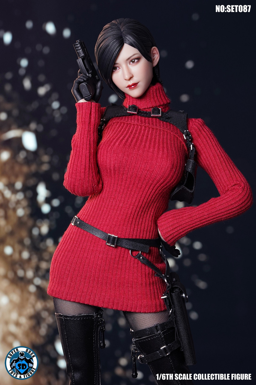 1/6 Super Duck Sexy Female Spy Ada Set for TBLeague S09C Bodies