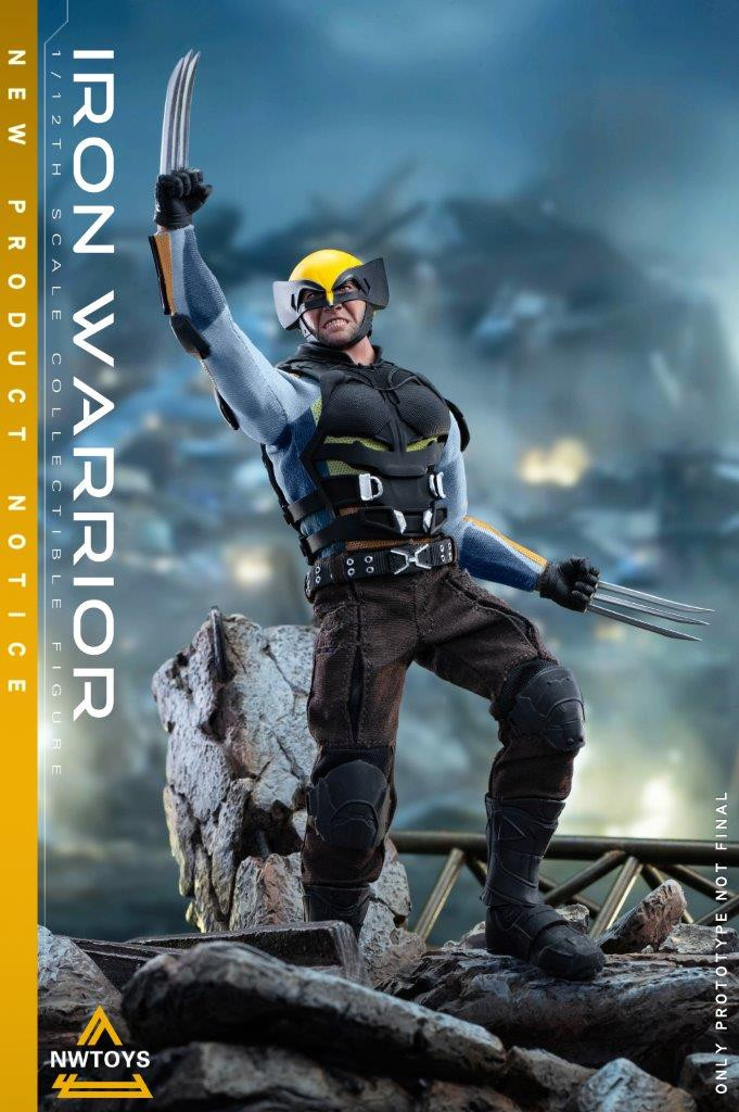 Figurine NWTOYS Iron Warrior 1/12 – Wolverine X-Men Version 1973 – 15cm
