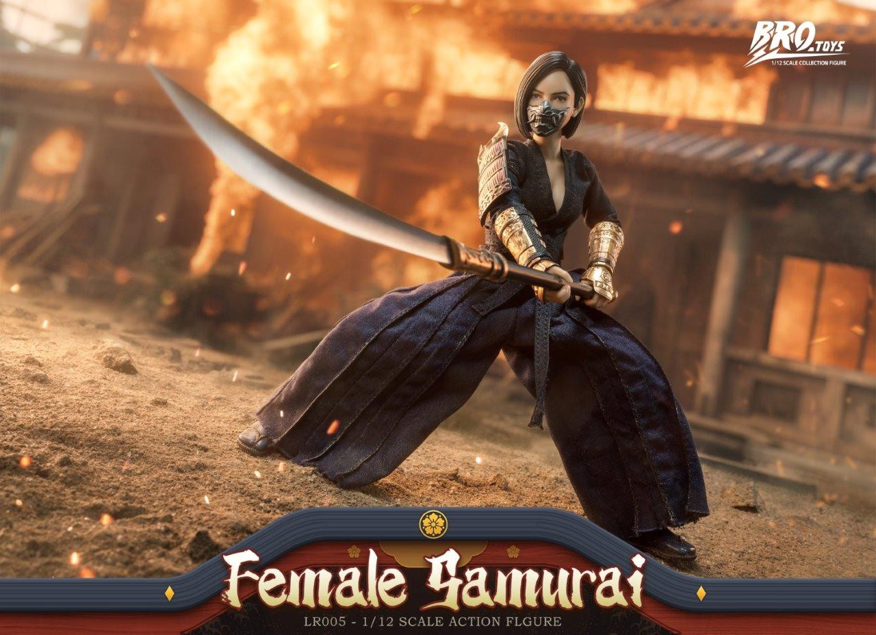 1/12 BroToys Female Samurai Figure [BRT-LR005] - EKIA Hobbies