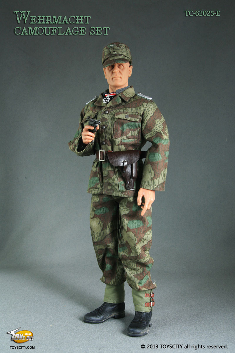TC-62025E] TOYS CITY WWII German Camouflage – Wehrmacht Camouflage
