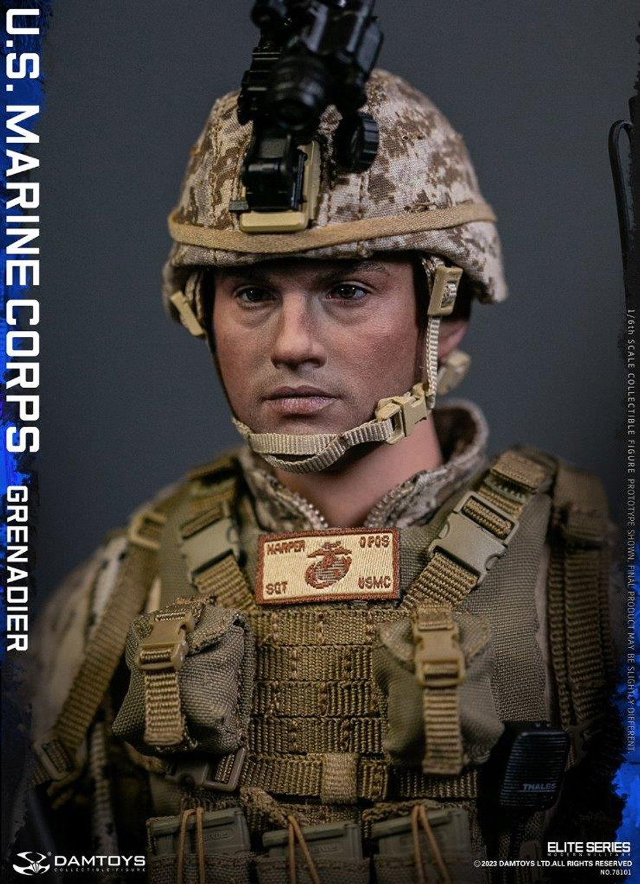 DAM Toys U.S. Marine Corps Grenadier 1/6 Action Figure [DAM-78101]