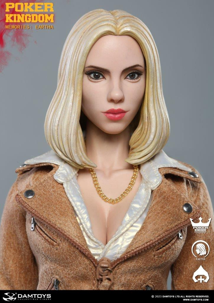 DAMTOYS ポーカー・キングダム メモリーズ アーサ GK004MX-B DAMTOYS GK004MX-B Poker Kingdom memories Eartha 1/6 Scale Figure