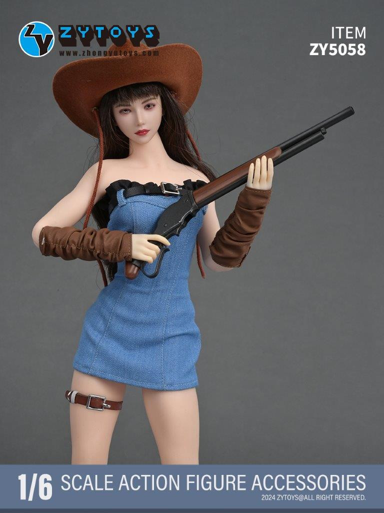 ZY Toys 1/6 Western Cowboy Set with Weapon Set [ZY-5058A] - EKIA