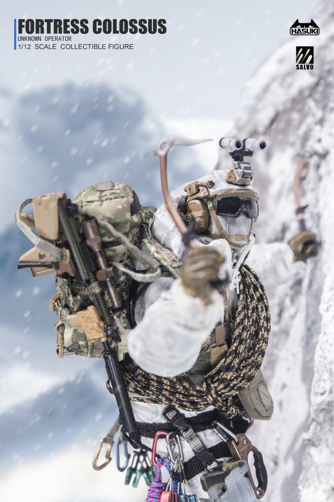 HASUKI 1/12 Black Ops Salvo Series 03 Snow Mountain Ghost [HAS