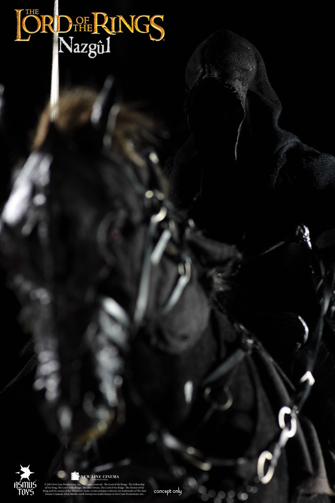 [ASM-RINGWRAITH] Asmus Toys Ringwraith & Nazgul Steed 1/6 Collectible ...