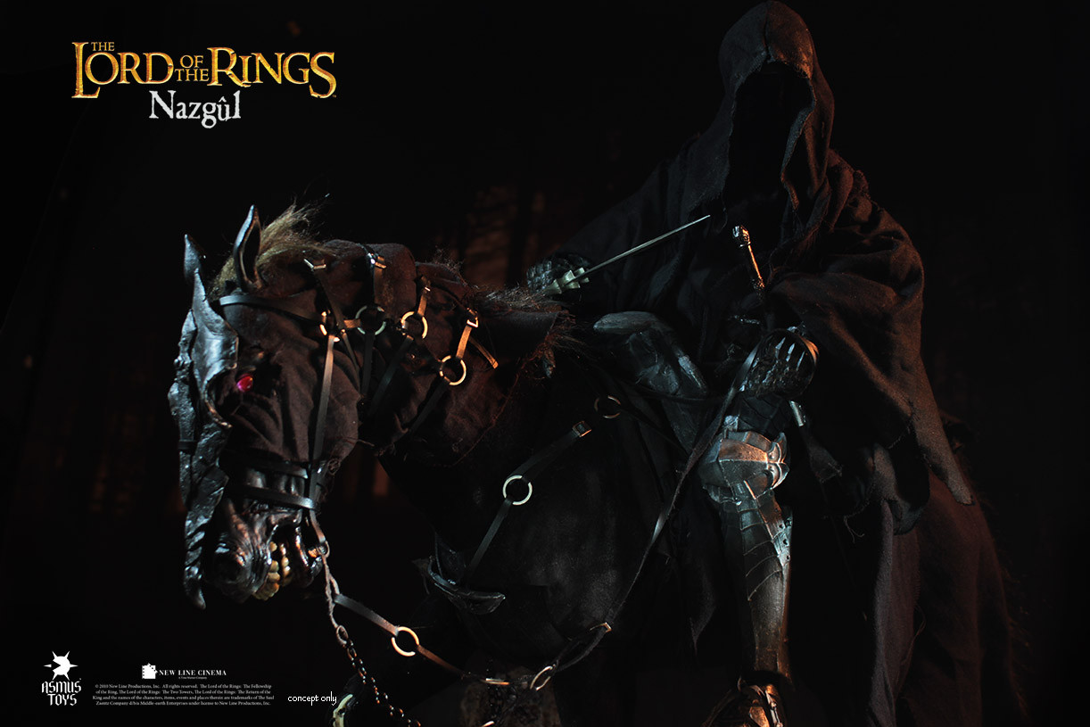 [ASM-RINGWRAITH] Asmus Toys Ringwraith & Nazgul Steed 1/6 Collectible ...