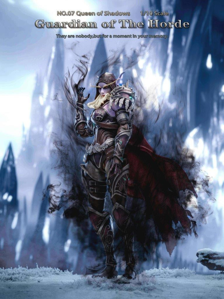 ゲームキャラクター Guardian of the Horde Queen of Shadows DM_20250218142834_001__46100.